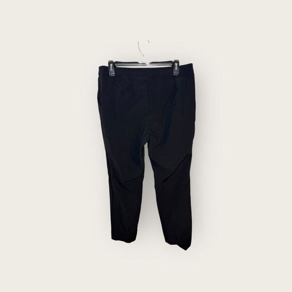 Theory Slim Pull On Dress Pant Black Women’s Size 10 - Picture 5 of 8